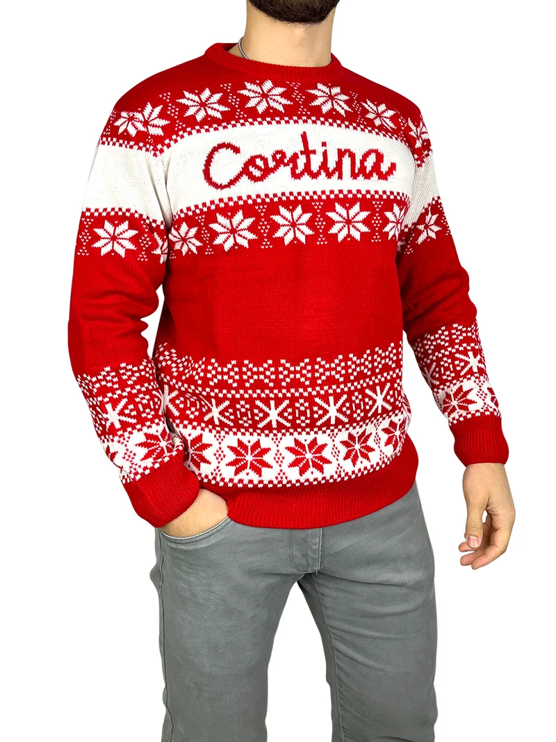 Maglione Natalizio Unisex Uomo Donna Maniche Lunghe Vestibilità Perfetta Senza Prurito Maglioncino Pullover Natale Idee Regalo Maglioni Di Natale Di Coppia Famiglia