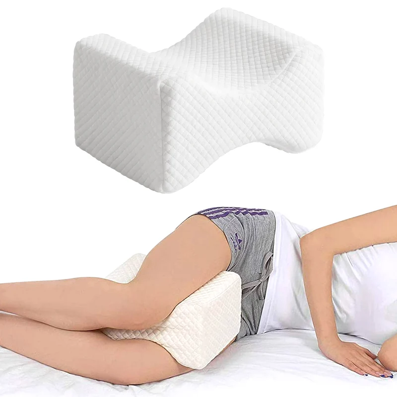 Cuscino Gambe Ergonomico in Memory Foam per Ginocchia Certificato Oeko-Tex Il Gruppone