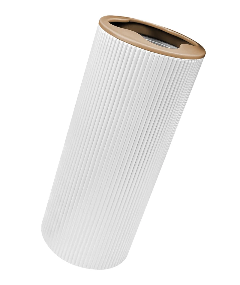Set Accessori Bagno 5 Pezzi Design Moderno in Plastica Il Gruppone