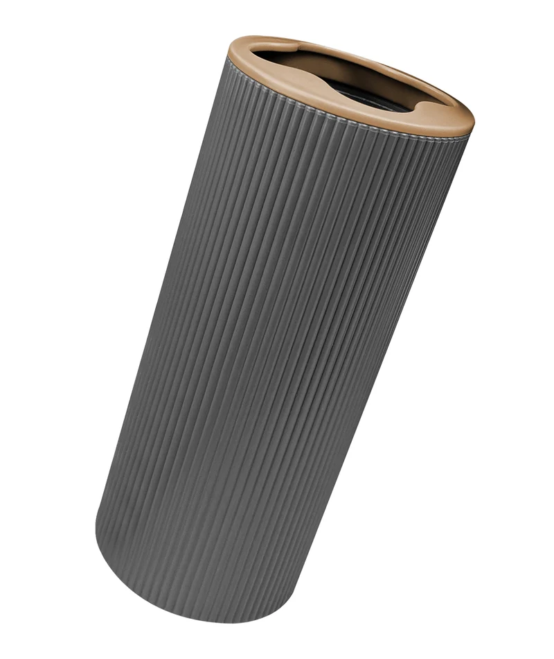 Set Accessori Bagno 5 Pezzi Design Moderno in Plastica Il Gruppone