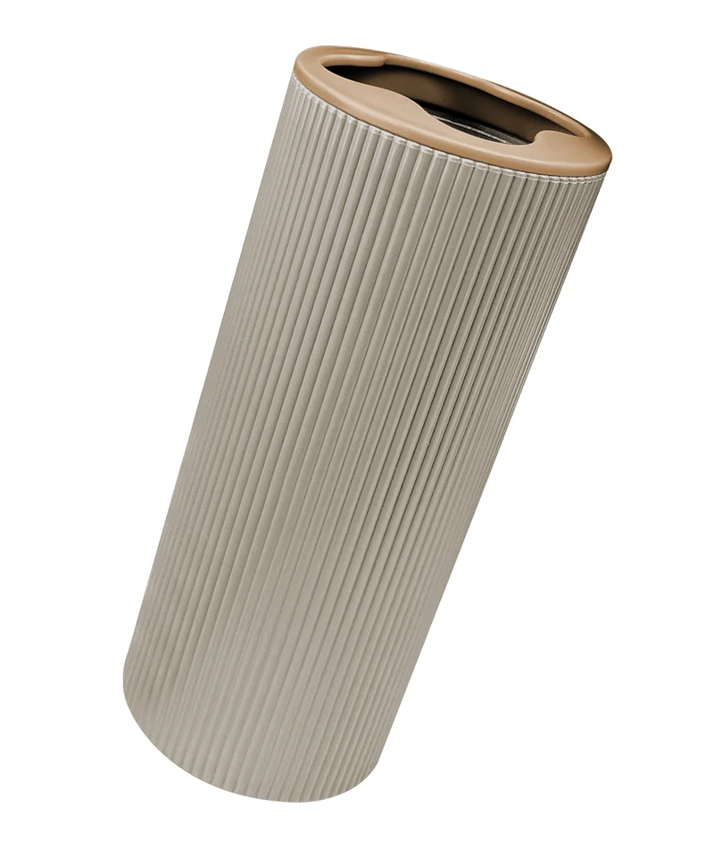 Set Accessori Bagno 5 Pezzi Design Moderno in Plastica Il Gruppone