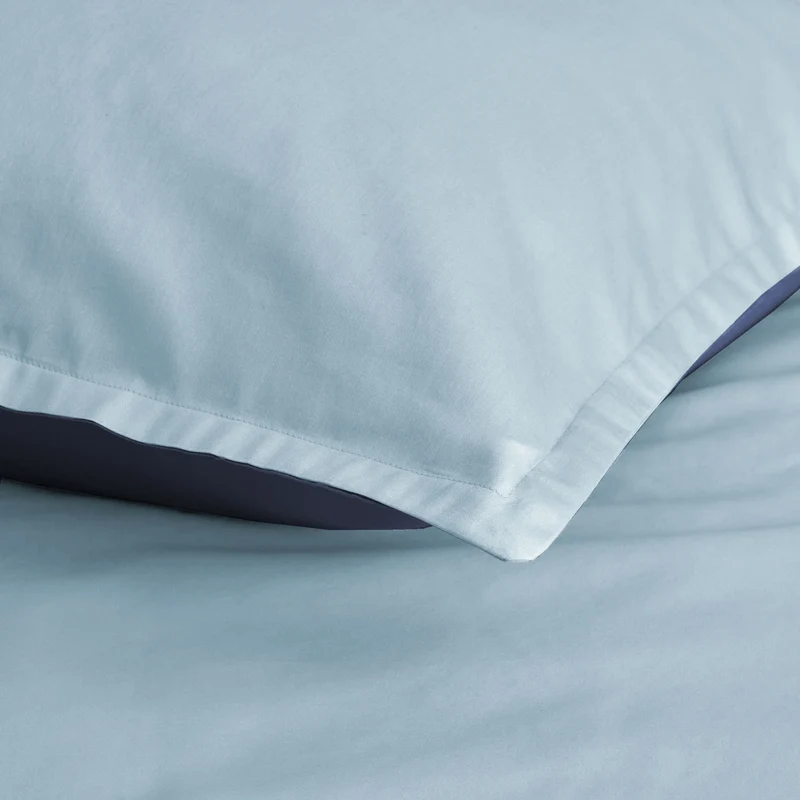 Parure Copripiumino in Raso di Cotone 300TC Double Face - Gottardo Bicolor