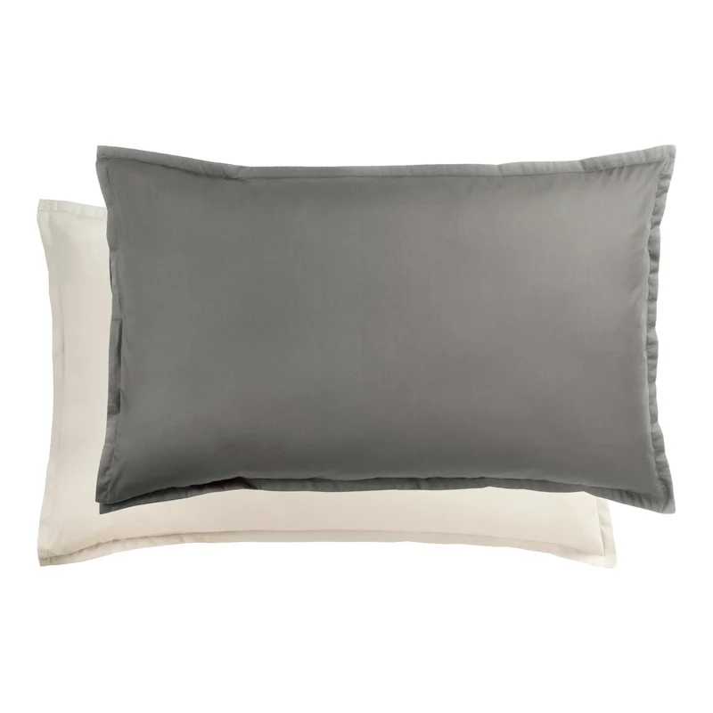 Federa in Raso di Cotone 300TC Double Face - Gottardo Bicolor