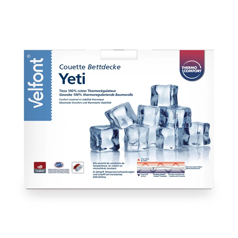 Piumino in Puro Cotone Termoregolatore - Yeti