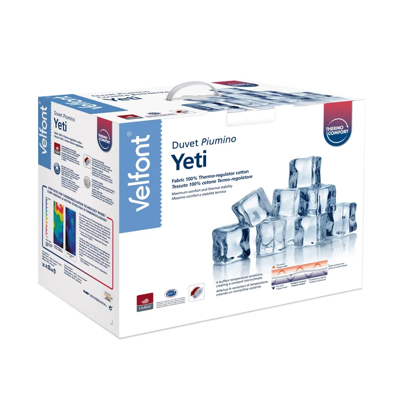 Piumino in Puro Cotone Termoregolatore - Yeti
