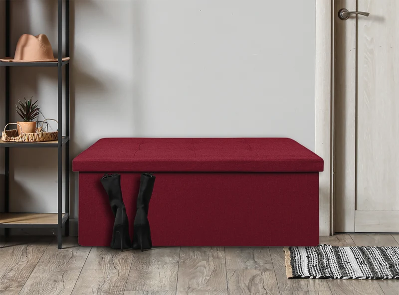 Pouf Contenitore Cassapanca Con Scarpiera Interna Il Gruppone