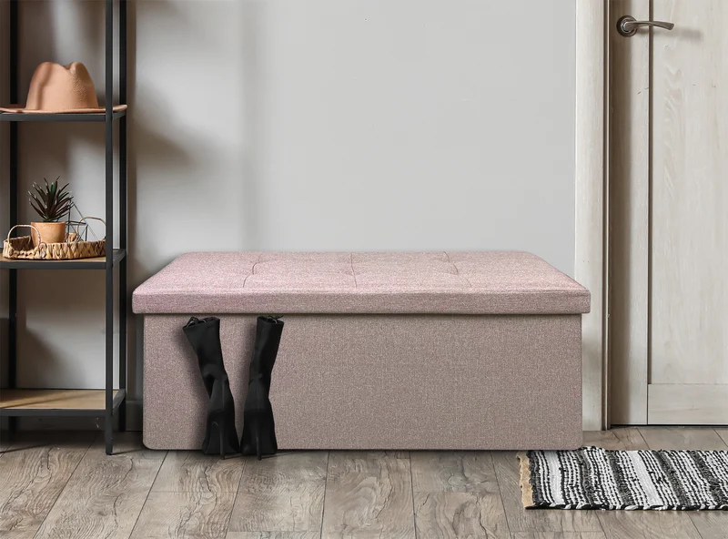 Pouf Contenitore Cassapanca Con Scarpiera Interna Il Gruppone