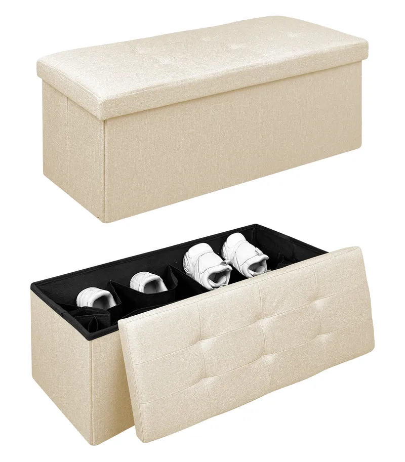 Pouf Contenitore Cassapanca Con Scarpiera Interna Il Gruppone