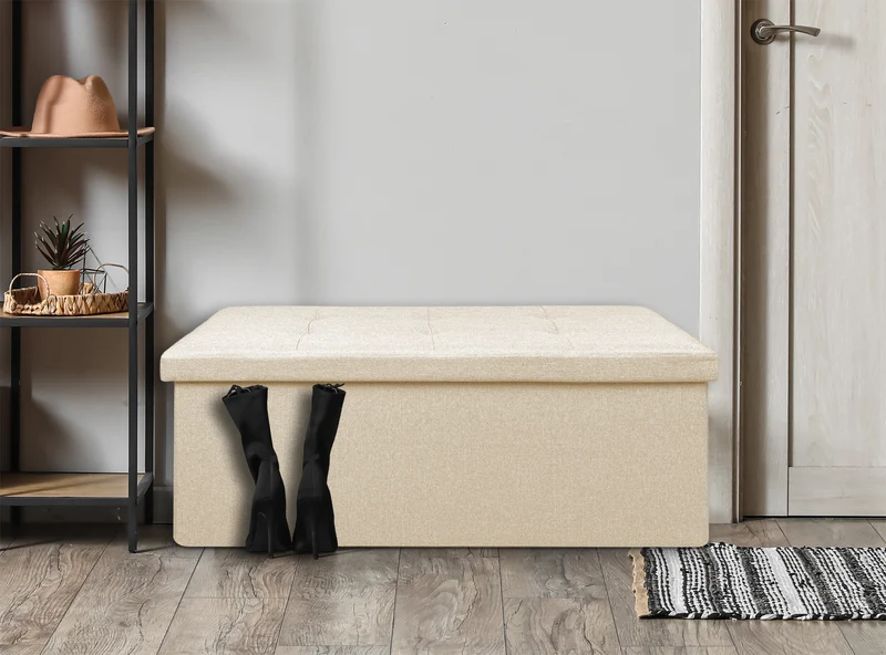 Pouf Contenitore Cassapanca Con Scarpiera Interna Il Gruppone