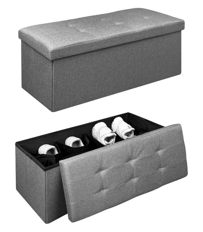 Pouf Contenitore Cassapanca Con Scarpiera Interna Il Gruppone