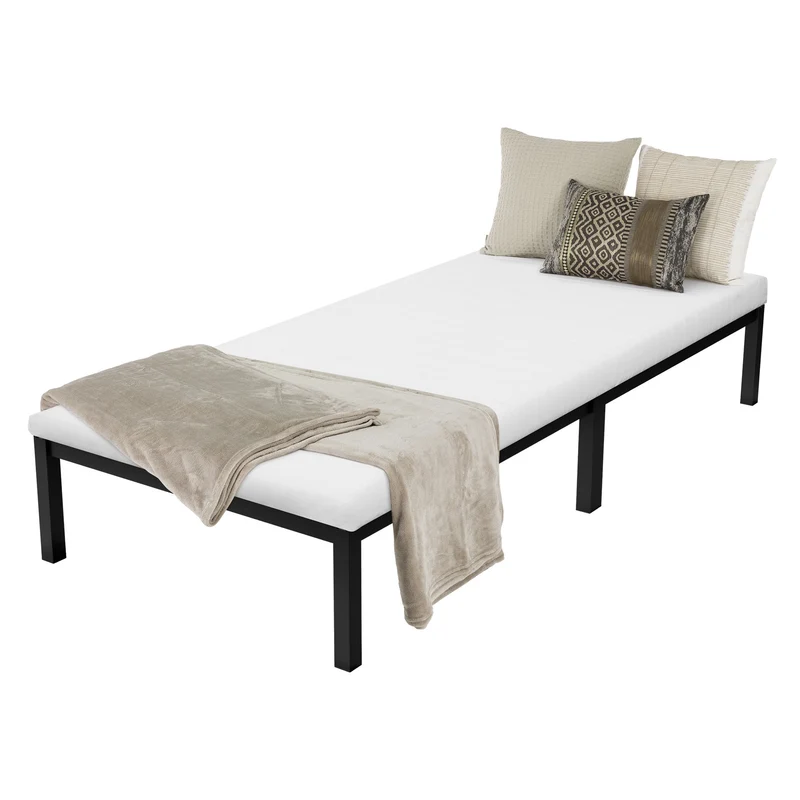 Bettgestell Einzelbett Metallbett mit Lattenrost ML-Design