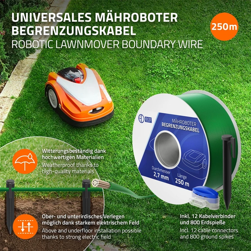 Universal Begrenzungskabel für Mähroboter