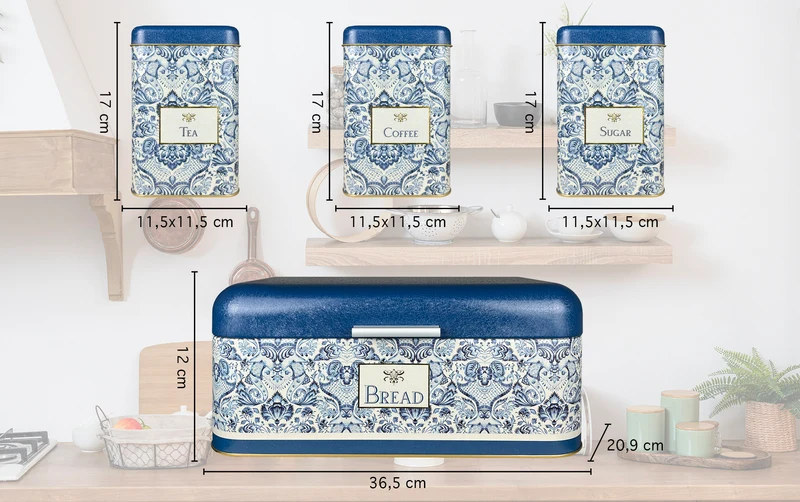 Contenitori Cucina Set 4 Pezzi Il Gruppone