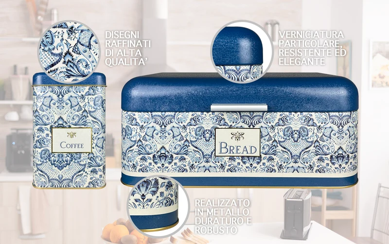Contenitori Cucina Set 4 Pezzi Il Gruppone