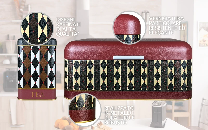 Contenitori Cucina Set 4 Pezzi Il Gruppone