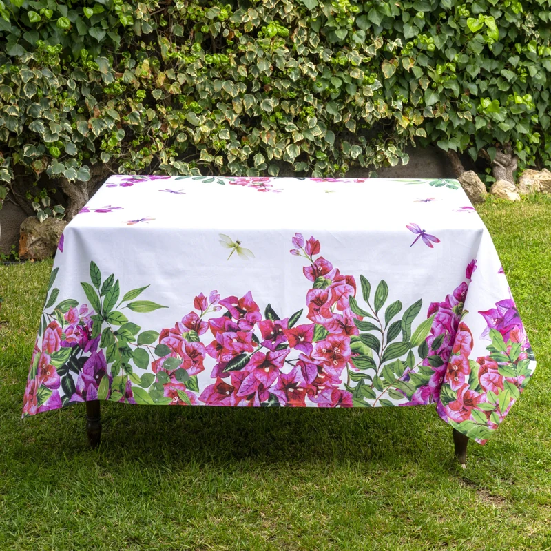 Tovaglia in Puro Cotone - Bougainvillae