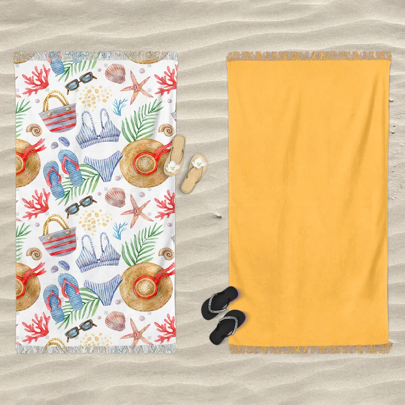 Telo Mare in Microspugna Stampa Doubleface - Holiday