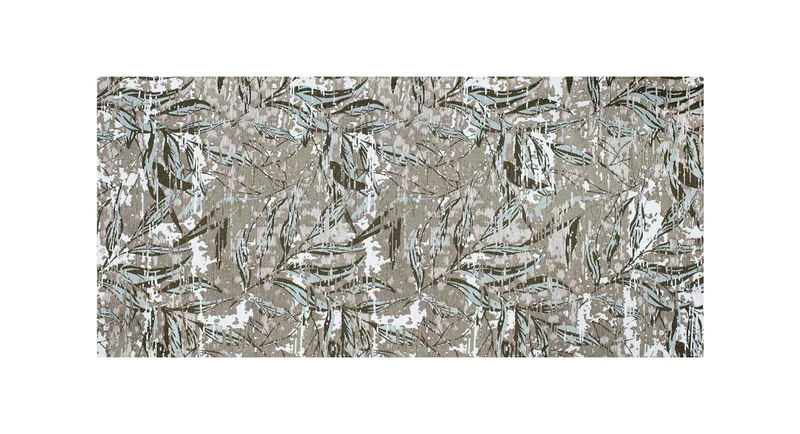 Tappeto Arredo Moderno in Ciniglia Antiscivolo Made in italy Foliage Fango Il Gruppone