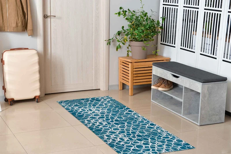 Tappeto Arredo Moderno in Ciniglia Antiscivolo Made in italy Esopo Ottanio Il Gruppone