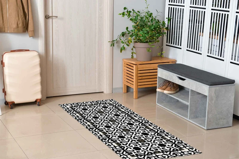 Tappeto Arredo Moderno Sala Cucina Camera in Ciniglia Made in italy Il Gruppone