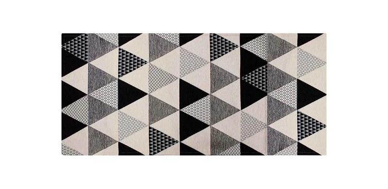 Tappeto Arredo Moderno Antiscivolo in Ciniglia Made in italy Cotone Il Gruppone
