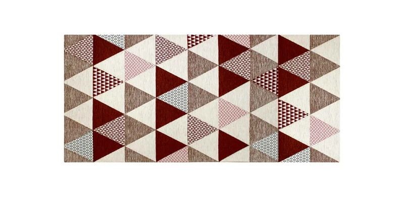 Tappeto Arredo Moderno Antiscivolo in Ciniglia Made in italy Cotone Il Gruppone