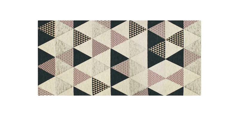 Tappeto Arredo Moderno Antiscivolo in Ciniglia Made in italy Cotone Il Gruppone