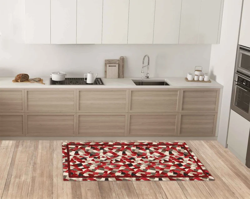 Tappeto Cucina In Ciniglia Antiscivolo Prodotto Italiano Lavabile in Lavatrice Il Gruppone