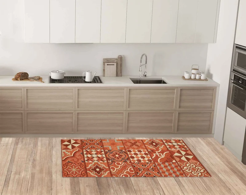 Tappeto Cucina In Ciniglia Antiscivolo Prodotto Italiano Lavabile In Lavatrice Il Gruppone