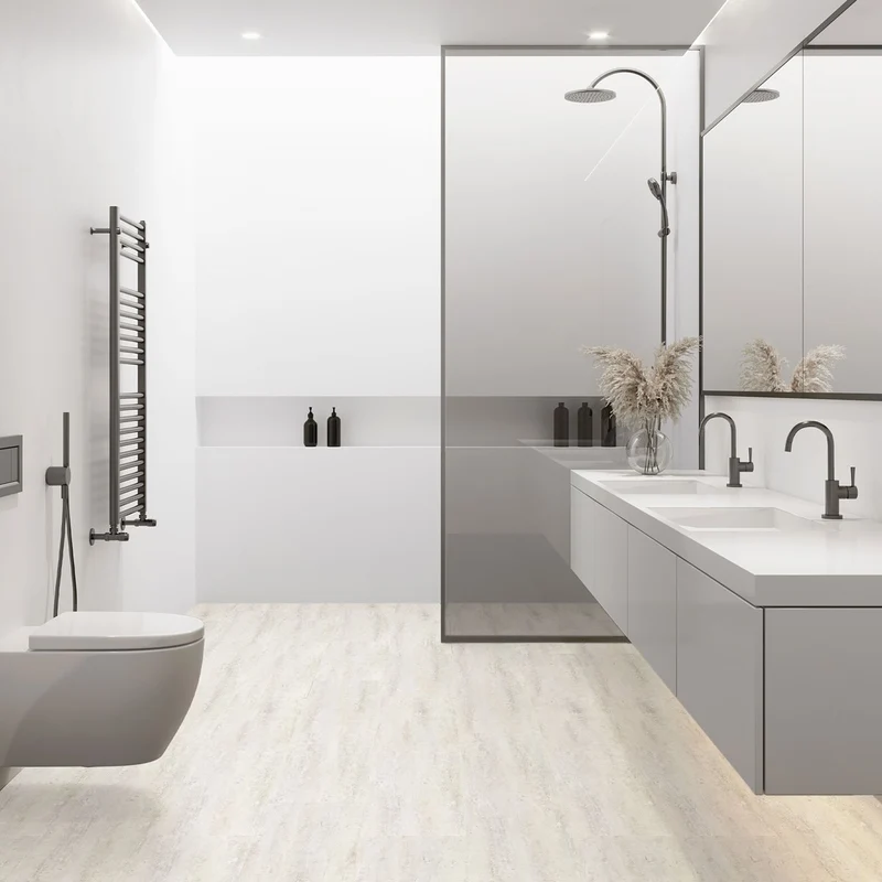 ML-DESIGN | Vinylboden Klick, mit Klicksystem & Belastungsklasse 34, 61 x 30,5 cm x 4,2 mm 1,86-9,3m² PVC Grau Bodenbelag in Betonoptik
