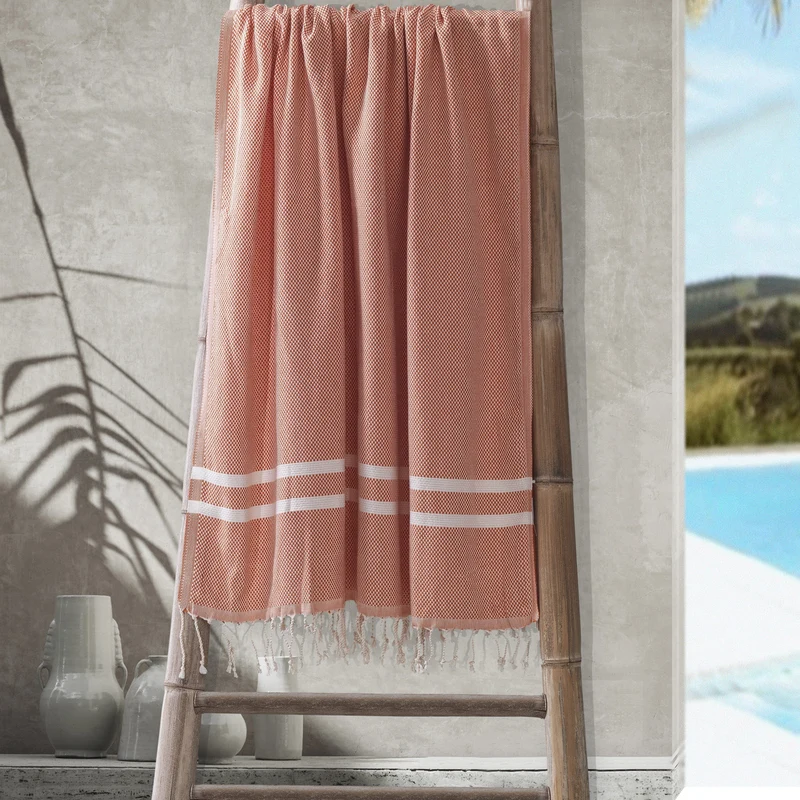 Telo Mare Fouta in Puro Cotone Tinta Unita - Portorico