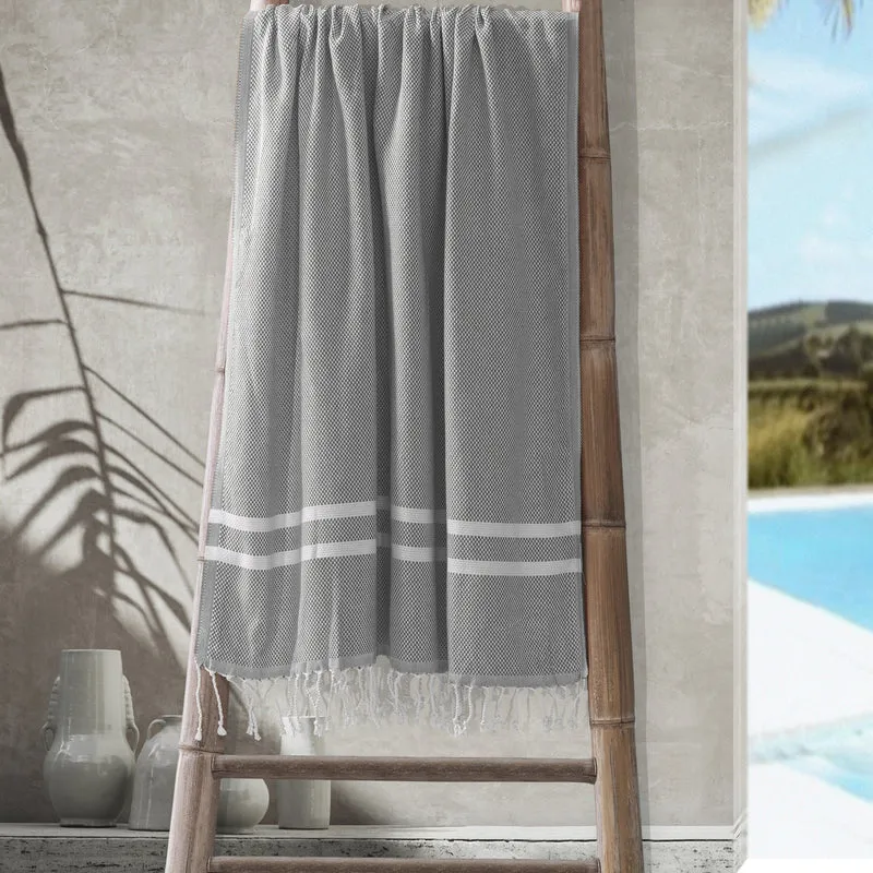 Telo Mare Fouta in Puro Cotone Tinta Unita - Portorico