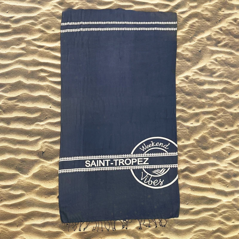 Telo Mare in Puro Cotone Nido D'ape - Weekend Vibes