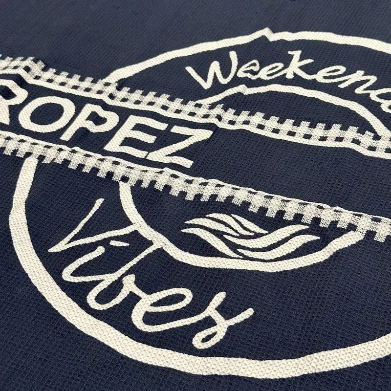 Telo Mare in Puro Cotone Nido D'ape - Weekend Vibes