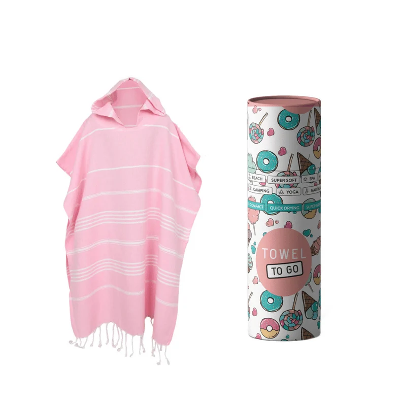 Poncho in Puro Cotone Towel to Go - Ipanema