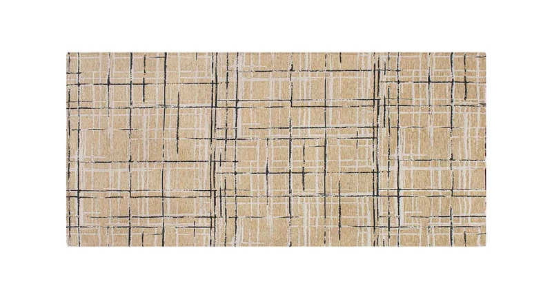 Tappeto Arredo Moderno Antiscivolo in Ciniglia Made in italy Disegni Piazzati Cotone Misure Grande