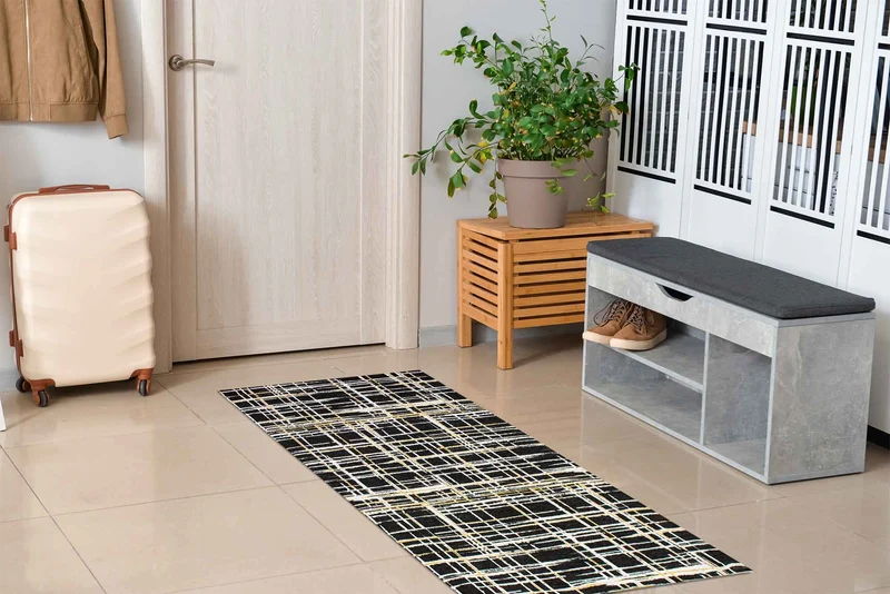 Tappeto Arredo Moderno Sala Cucina Camera Antiscivolo in Ciniglia Il Gruppone