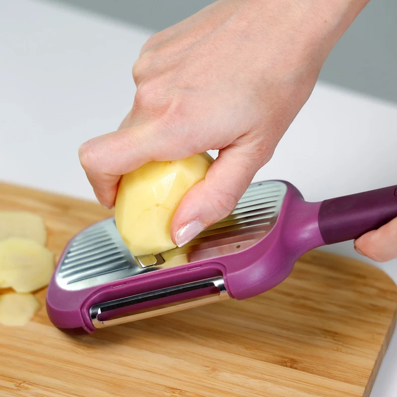 Affetta Verdure con Peeler Integrato - Peel & Slice