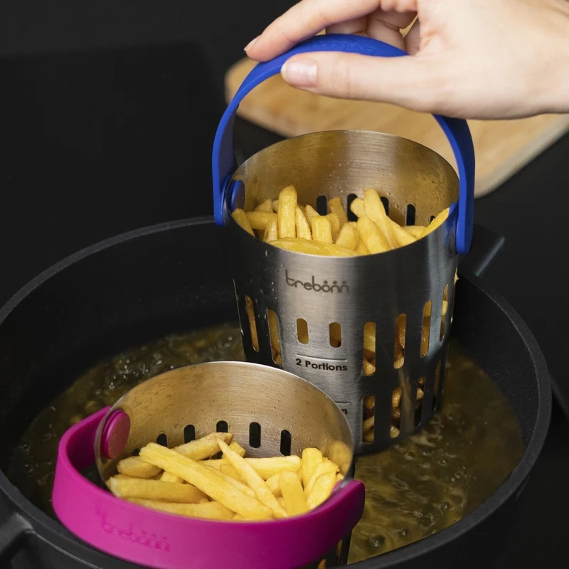 Cestello di Cottura in Acciaio Inox per Pasta e Verdura - Cooking Pods PRO