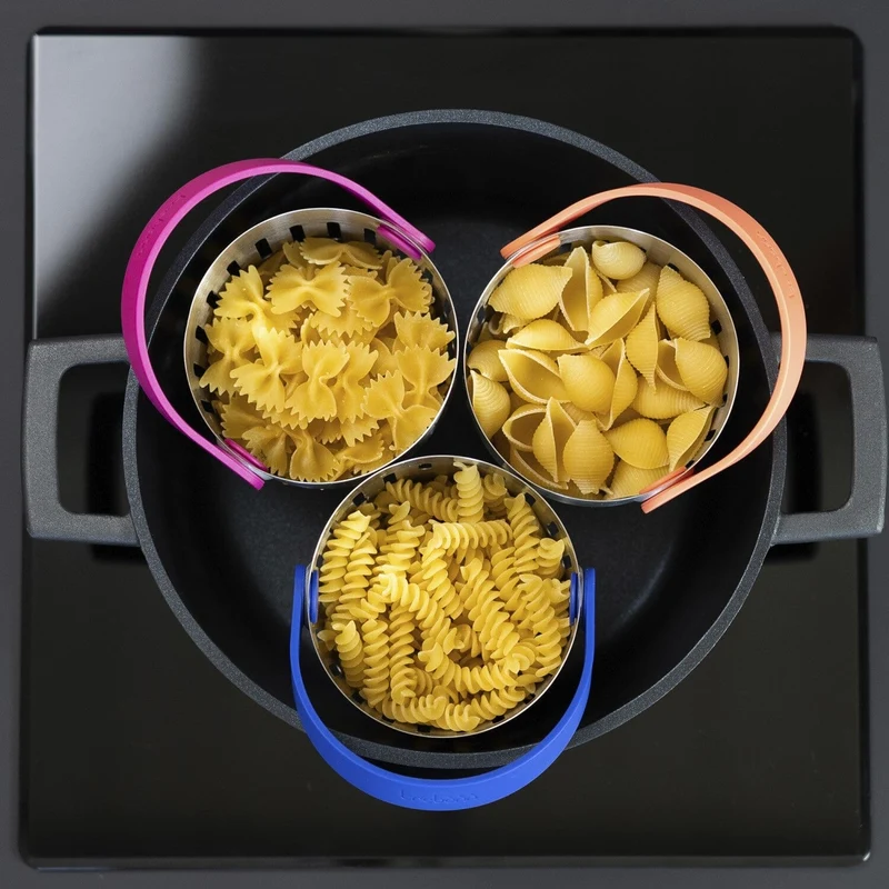 Cestello di Cottura in Acciaio Inox per Pasta e Verdura - Cooking Pods PRO