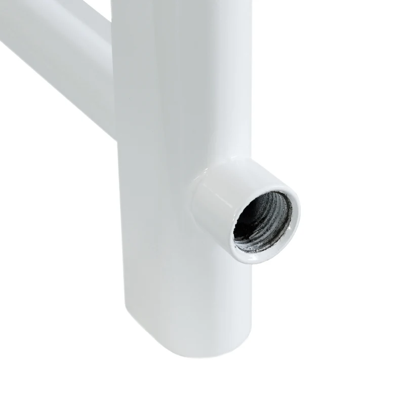 Badheizkörper 600x1600 mm Weiß gerade mit Seitenanschluss LuxeBath