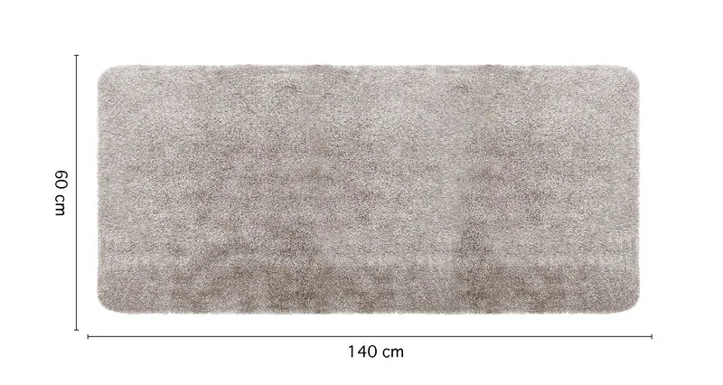 Tappeto in Finta Pelliccia Sintetica Tinta Unita Effetto Rabbit A Pelo Lungo Il Gruppone