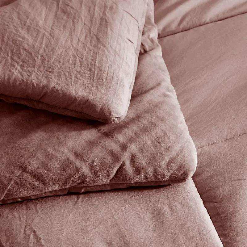 Trapunta Invernale in Tessuto Flanellato Effetto Velluto 550 g/mq Il Gruppone