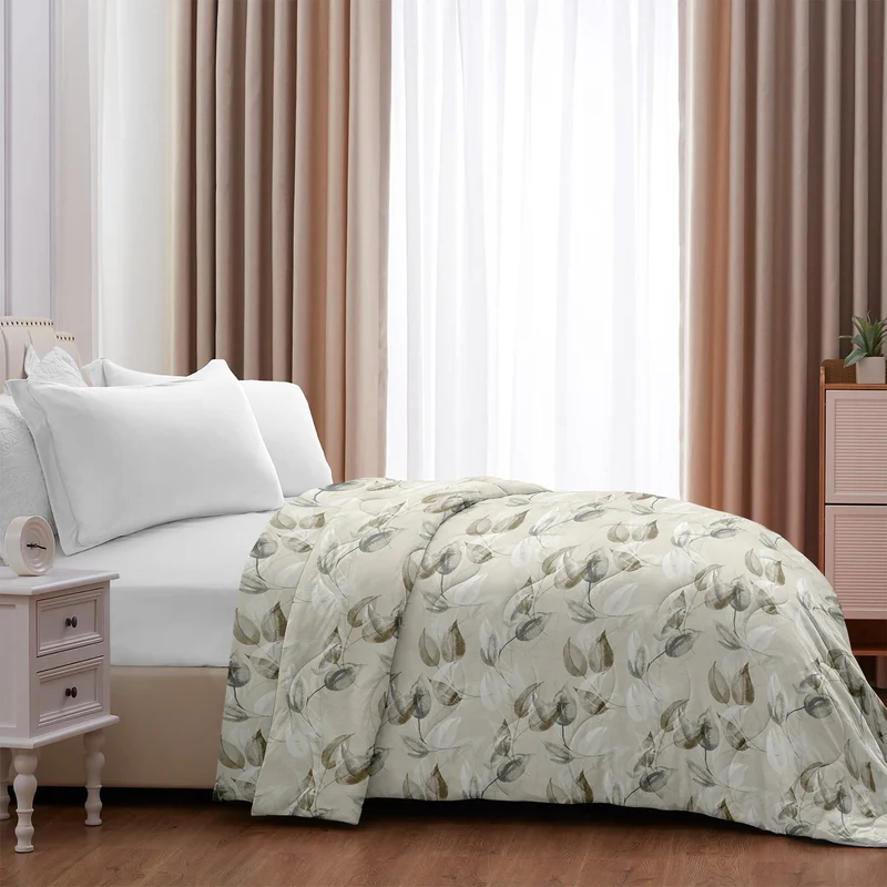Trapunta Matrimoniale Invernale Stampata con Imbottitura Anallergica Made in Italy Il Gruppone