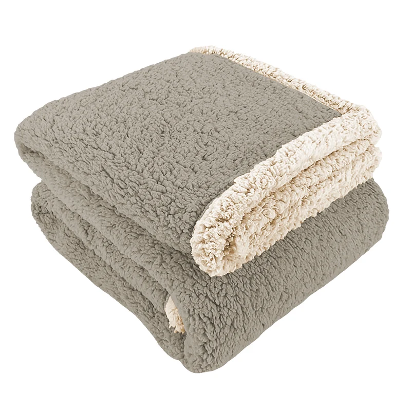 Coperta Invernale Pile con Sherpa Morbida 400 g/mq Il Gruppone