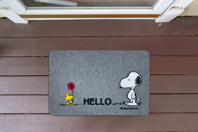 Peanuts Zerbino Ingresso Snoopy Originale Rettangolare 40 x 60 Cm Il Gruppone