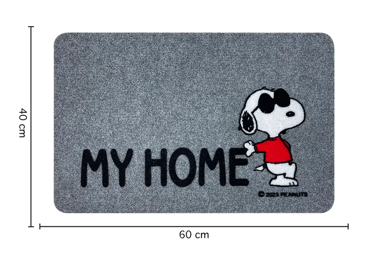 Peanuts Zerbino Ingresso Snoopy Originale Rettangolare 40 x 60 Cm Il Gruppone