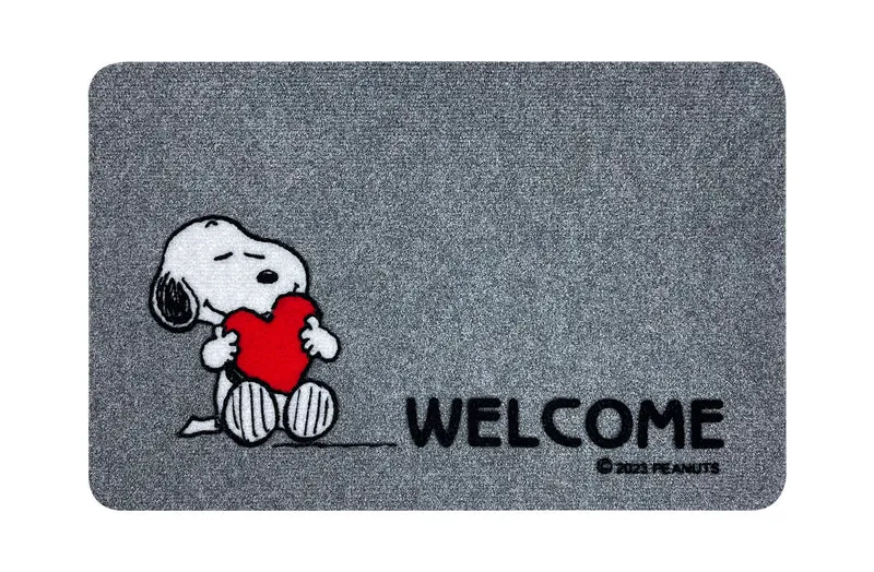 Peanuts Zerbino Ingresso Snoopy Originale Rettangolare 40 x 60 Cm Il Gruppone