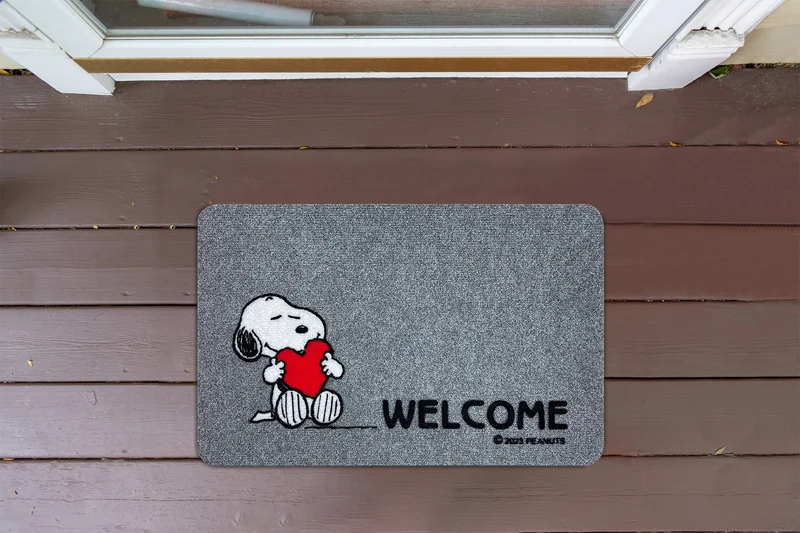 Peanuts Zerbino Ingresso Snoopy Originale Rettangolare 40 x 60 Cm Il Gruppone