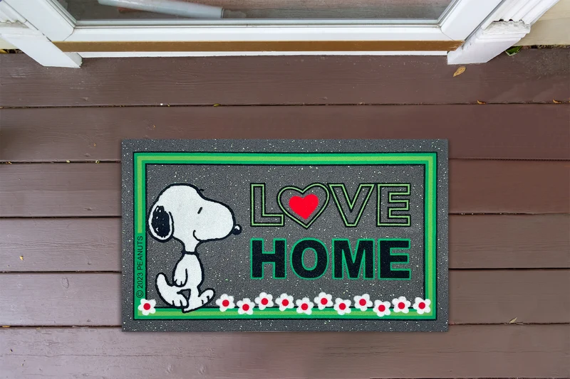 Peanuts Zerbino Ingresso Snoopy Originale Rettangolare 40 x 60 Cm Il Gruppone